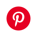 Pinterest logo – visual platform where design studios showcase their projects