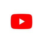 YouTube logo – video platform for project reels and walkthroughs